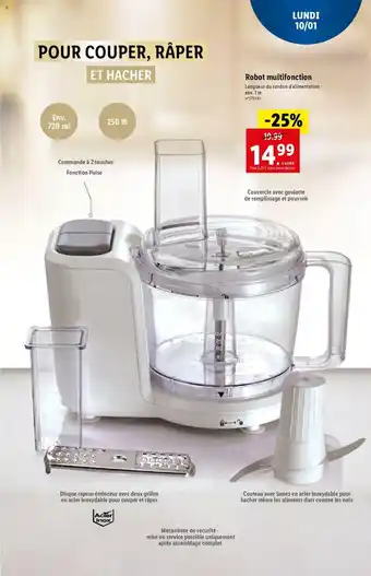 Lidl Robot multifonction offre