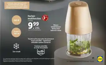 Lidl Hachoir multifonction offre