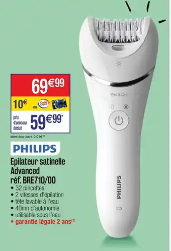 Epilateur satinelle advanced