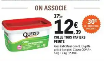 E.Leclerc Brico Colle tous papiers peints offre