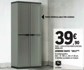 E.Leclerc Brico Armoire haute "jolly" offre