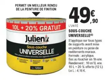 E.Leclerc Brico Sous-couche universelle offre