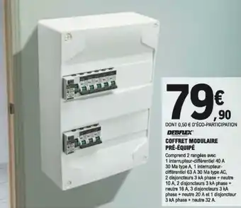 E.Leclerc Brico Coffret modulaire pré-équipé offre