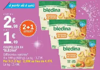E.Leclerc Coupelles X4 offre