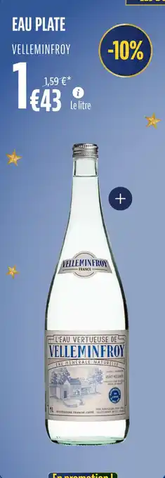 La Vie Claire Eau plate offre