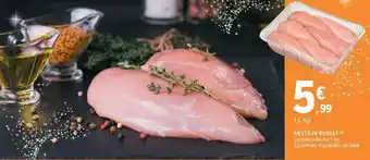 E.Leclerc Filets de poulet offre