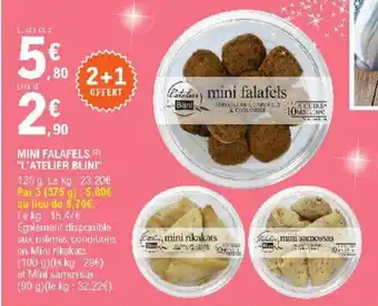 E.Leclerc Mini falafels offre