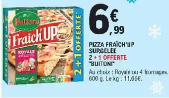 E.Leclerc Pizza fraîch'up surgelée offre
