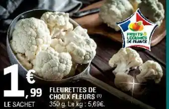 E.Leclerc Fleurettes de choux fleurs offre
