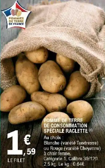 E.Leclerc Pomme de terre de consommation offre