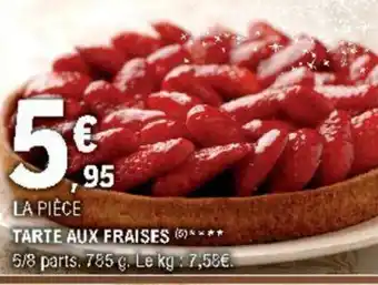 E.Leclerc Tarte aux fraises offre