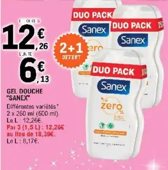 E.Leclerc Gel douche offre
