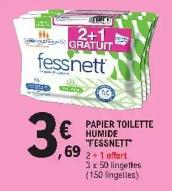 E.Leclerc Papier toilette humide offre