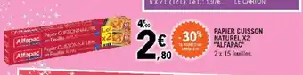 Papier cuisson naturel
