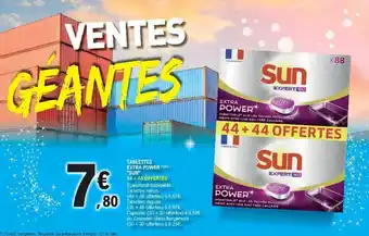 E.Leclerc Tablettes extra power offre
