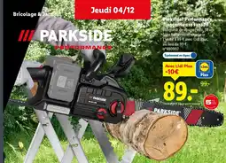 Lidl PARKSIDE Performance Tronçonneuse sans fil offre