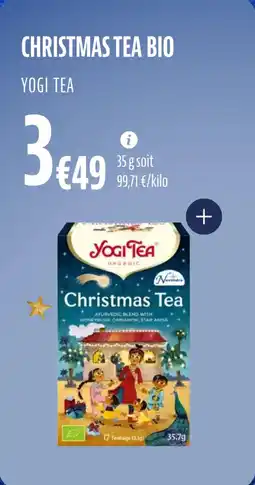 La Vie Claire Christmas tea bio offre