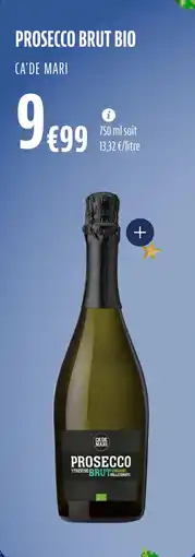 La Vie Claire Prosecco brut bio offre