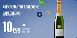 La Vie Claire Aop crémant de bourgogne brut orée bio offre