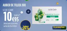 La Vie Claire Aubier de tilleul bio offre