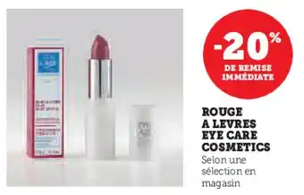 Super U Rouge a levres eye care cosmetics offre