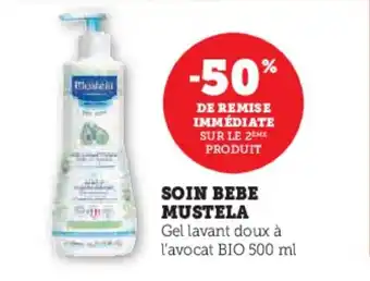 Super U Soin bebe mustela offre