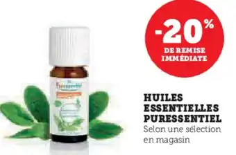 Super U Huiles essentielles puressentiel offre