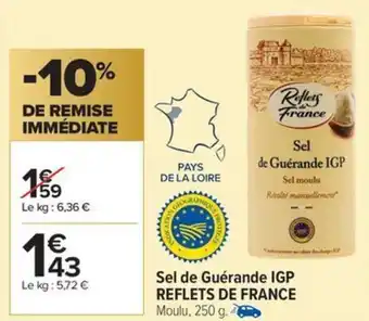Carrefour Market Sel de guérande igp reflets de france offre
