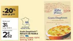 Carrefour Market Gratin dauphinois reflets de france offre