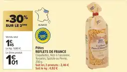 Carrefour Market Pâtes reflets de france offre