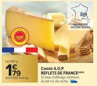 Carrefour Market Comté a.o.p. reflets de france offre