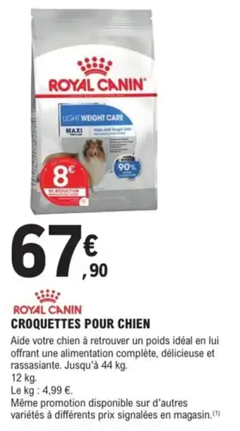 E.Leclerc Brico Royal canin croquettes pour chien offre