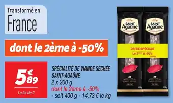 Netto Spécialité de viande séchée saint-agaûne offre