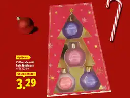 Lidl Coffret de noël bain féériques offre