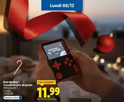 Lidl Mad Monkey Console de jeux de poche offre