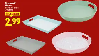 Lidl SILVERCREST Plateau offre