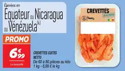Netto Crevettes cuites netto offre
