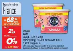 Netto Tarama blini offre