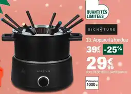 BUT Signature appareil à fondue offre