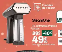 BUT Steame one défroisseur vapeur à main offre