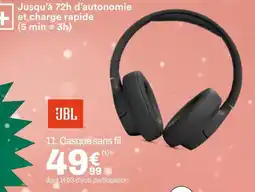 BUT Jbl casque sans fil offre