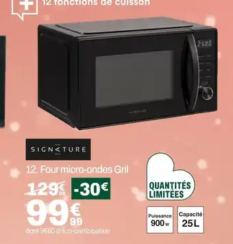 BUT Signature four micro-ondes gril offre
