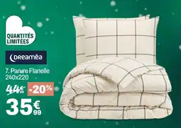BUT Dreaméa parure flanelle offre