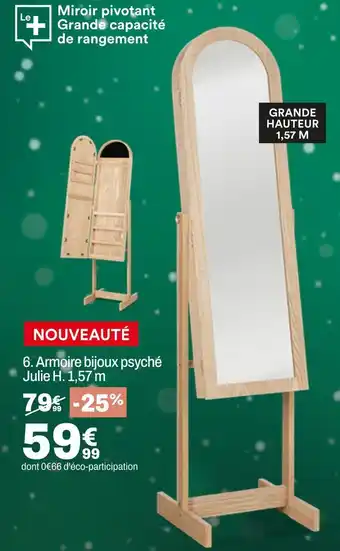 BUT Armoire bijoux psyché julie offre