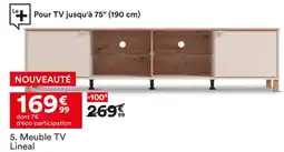 BUT Meuble tv lineal offre