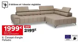 BUT Canapé d'angle palladio offre
