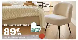 BUT Fauteuil dahlia offre