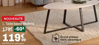 BUT Table basse modena offre