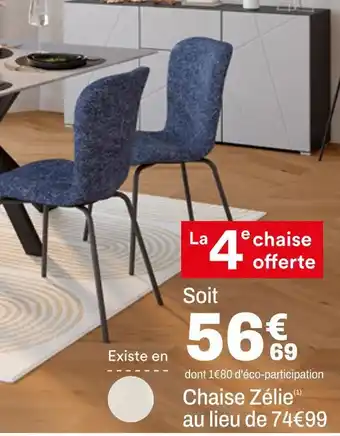 BUT Chaise zélie offre