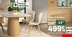 BUT Table céramique auxane offre